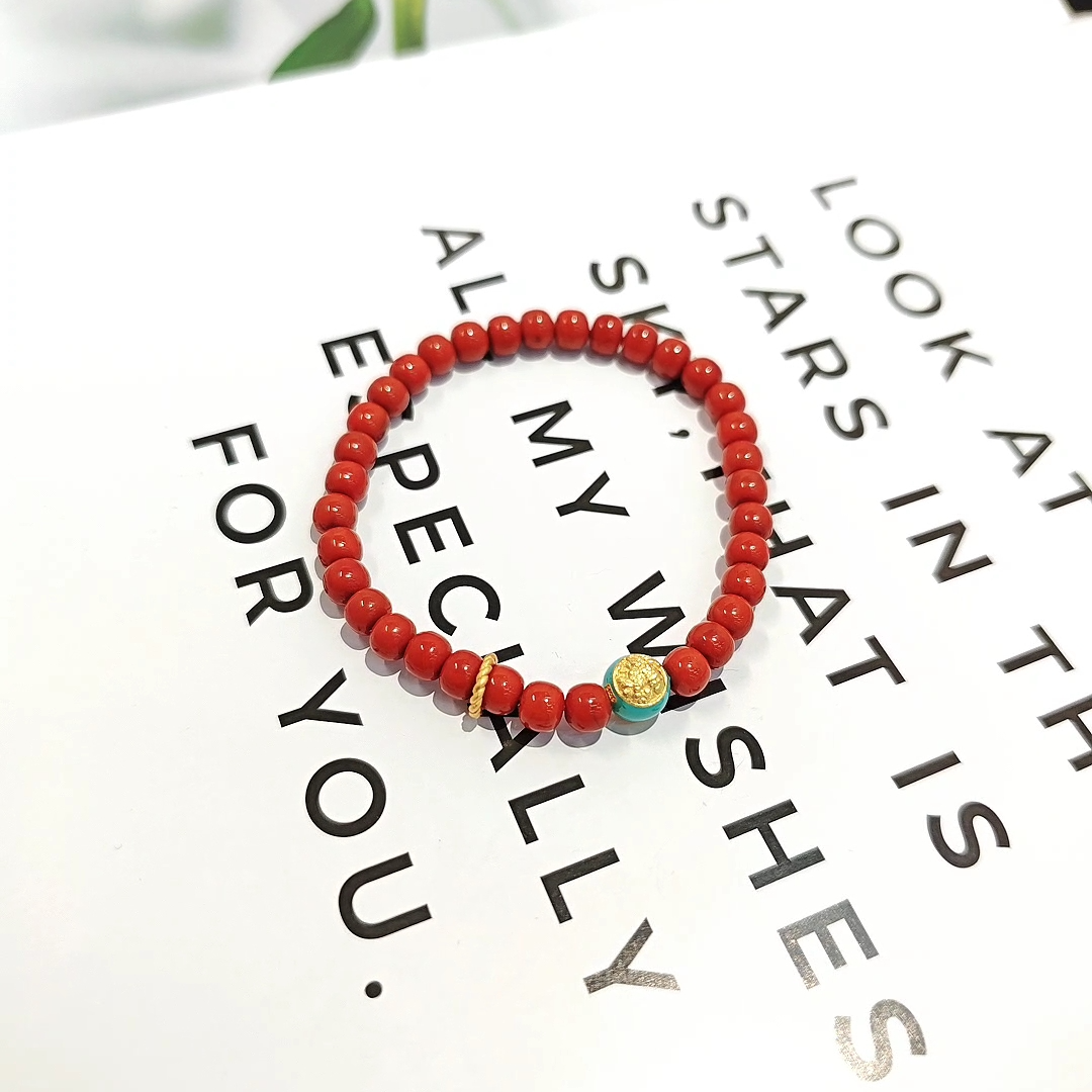 南红直切手串 多样性发一件 2482