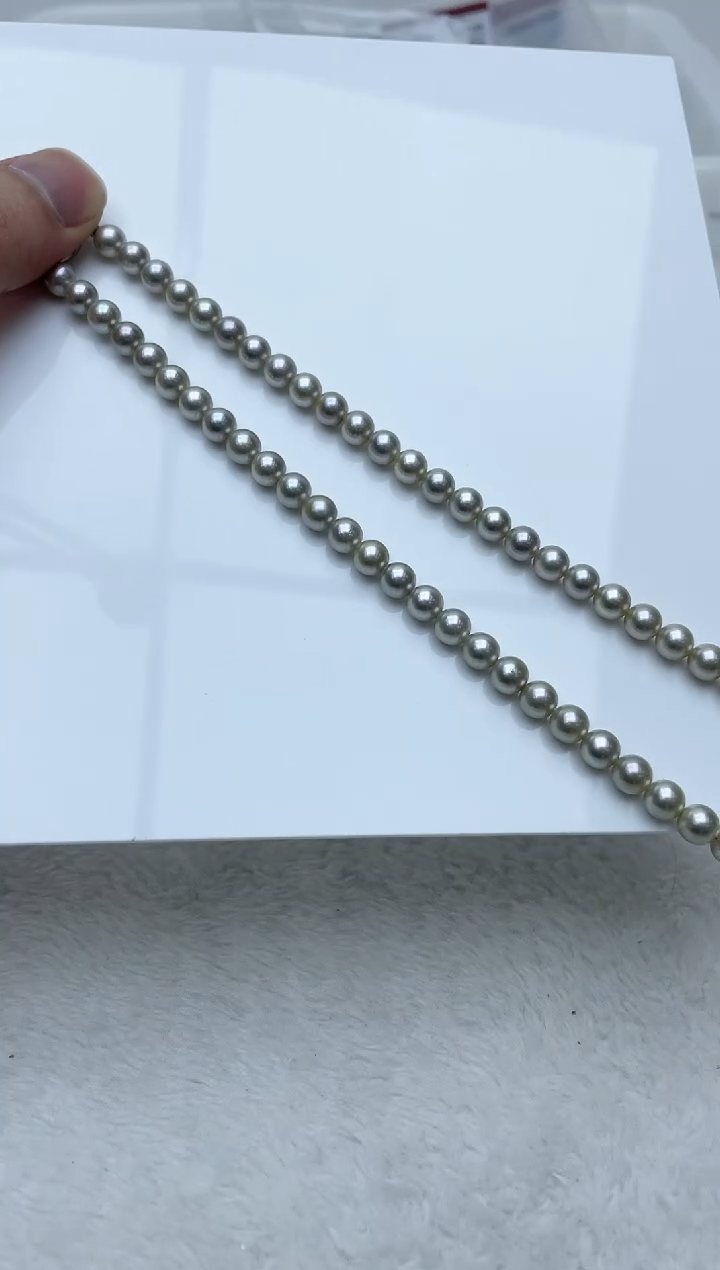 【闪购商品】海水珍珠颈饰银S925镶嵌海水珍珠项链