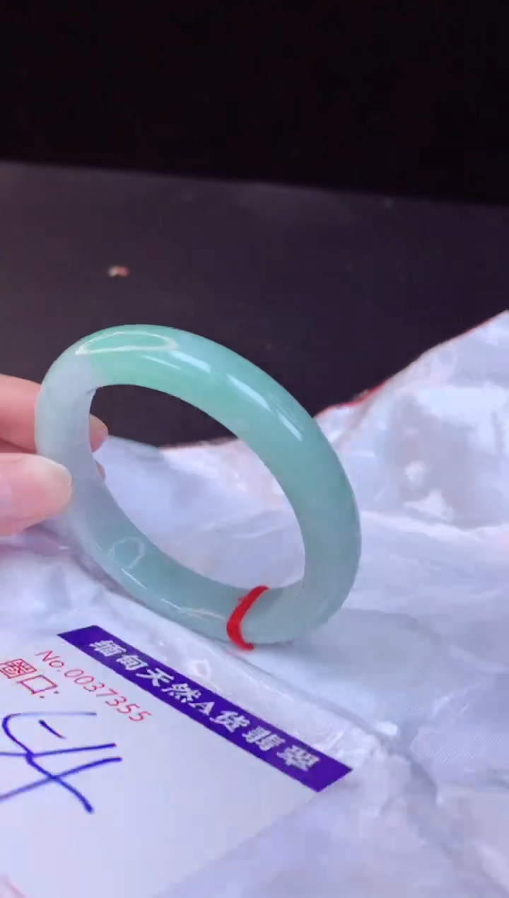 【闪购商品】翡翠手镯未镶嵌54+             