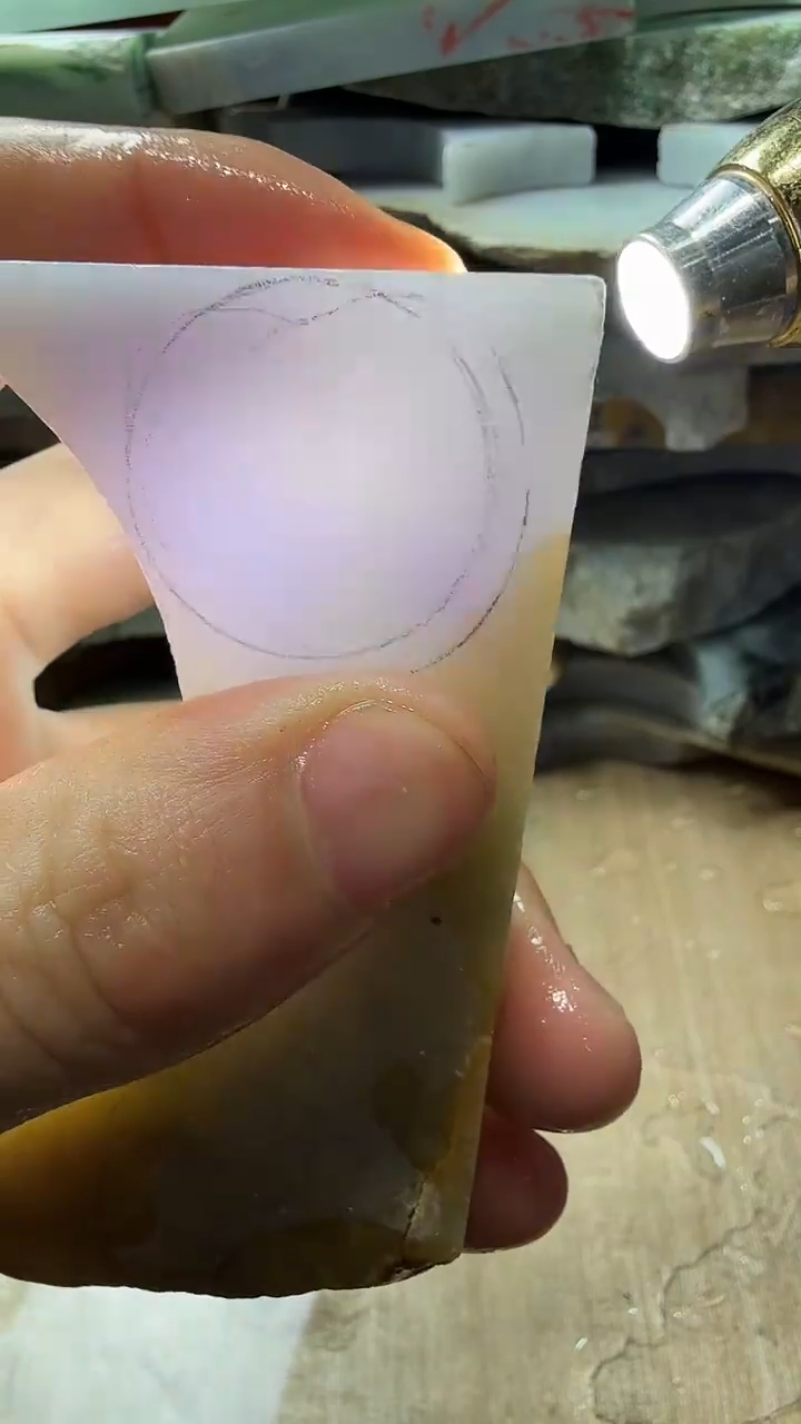 裸石翡翠天然翡翠A货花528