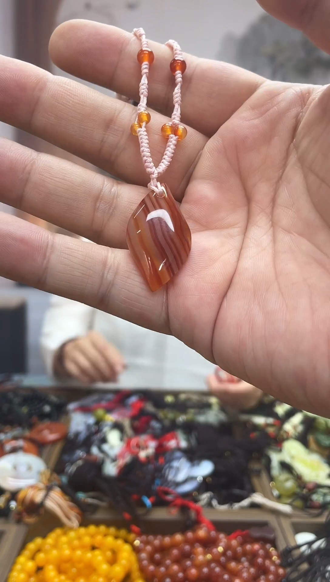 未镶嵌手串玛瑙/玉髓`