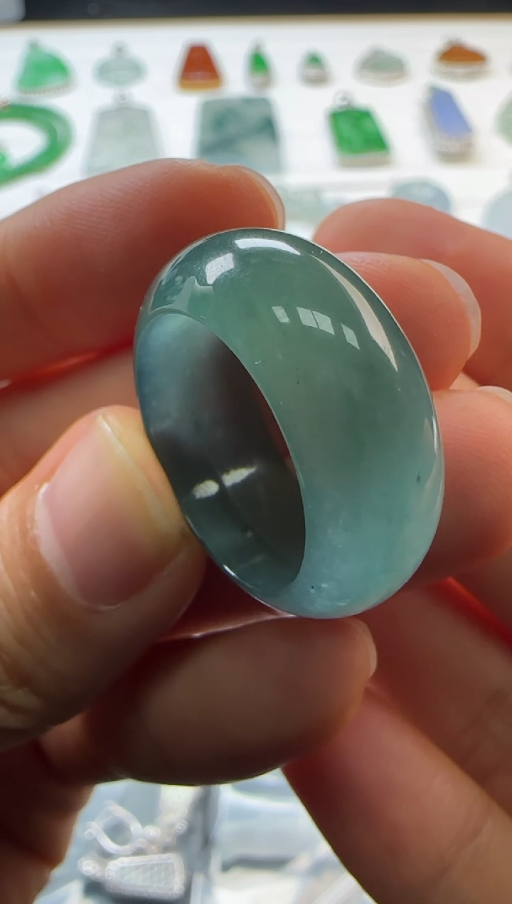 【闪购商品】翡翠戒圈未镶嵌不退不换 无鉴赏期