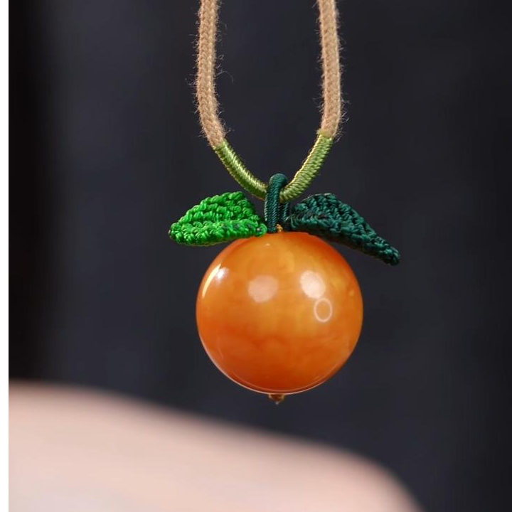 【砂糖桔】蜜蜡橘子大龙珠20mm±.多样发其一