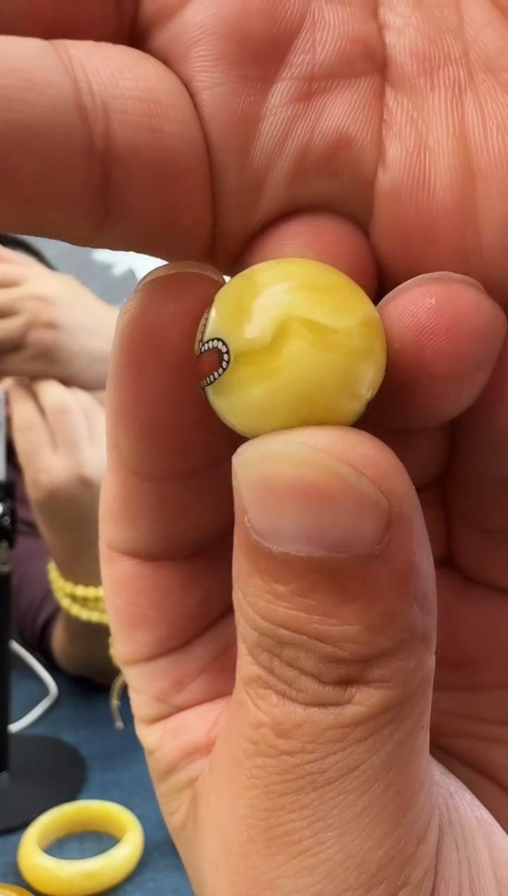 蜜蜡未镶嵌珠宝奇石假一罚十 4，19.6多样性发其一