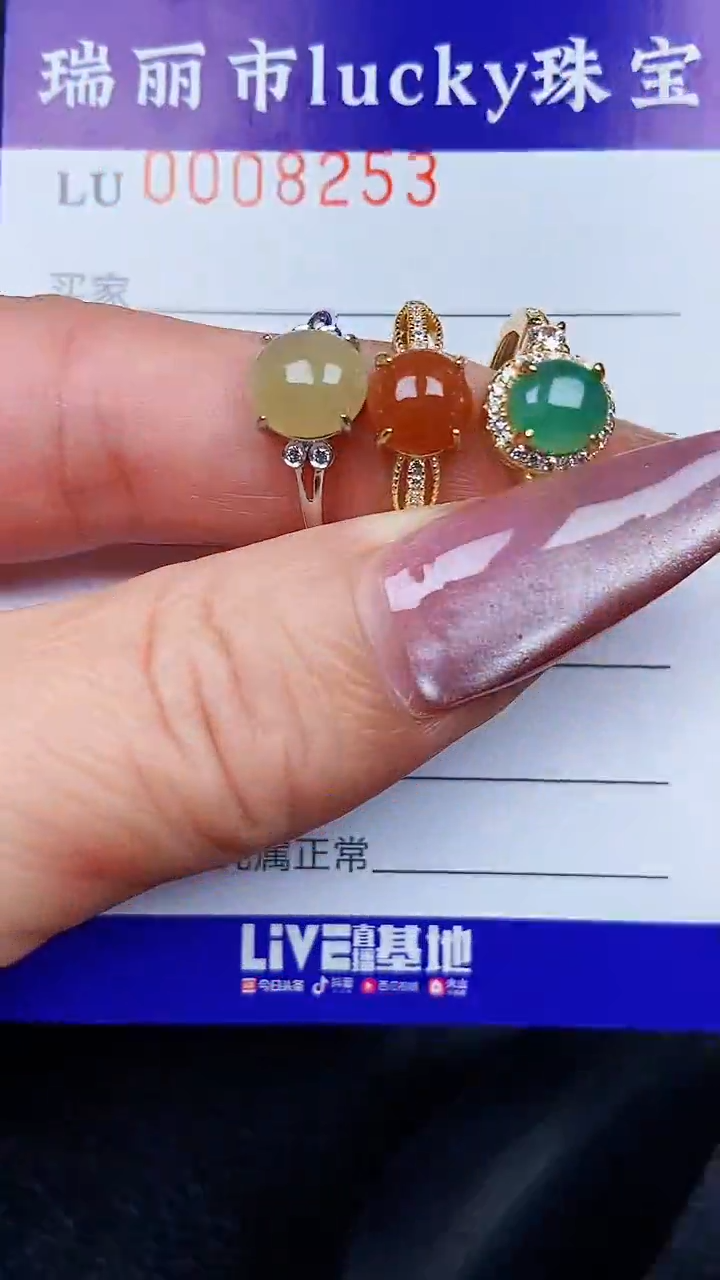 颈饰银S925镶嵌翡翠8253