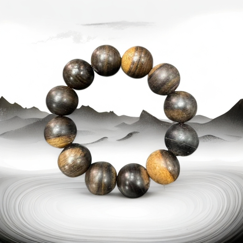 A114柬埔寨文玩手串20mm