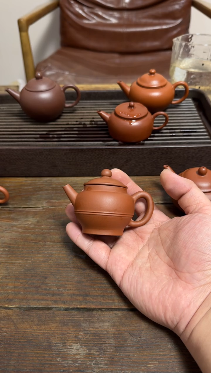 茶壶紫砂王*生手工双线巨轮68CC