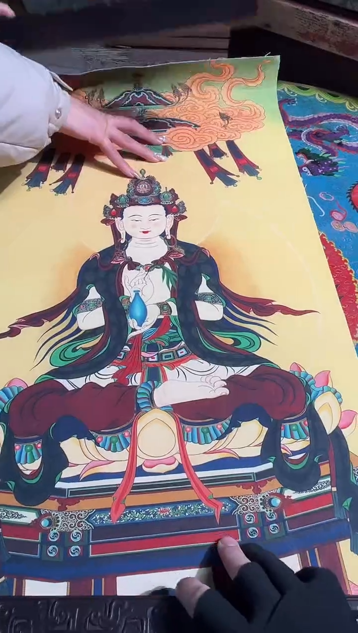 卷轴画天天的唐卡tk160