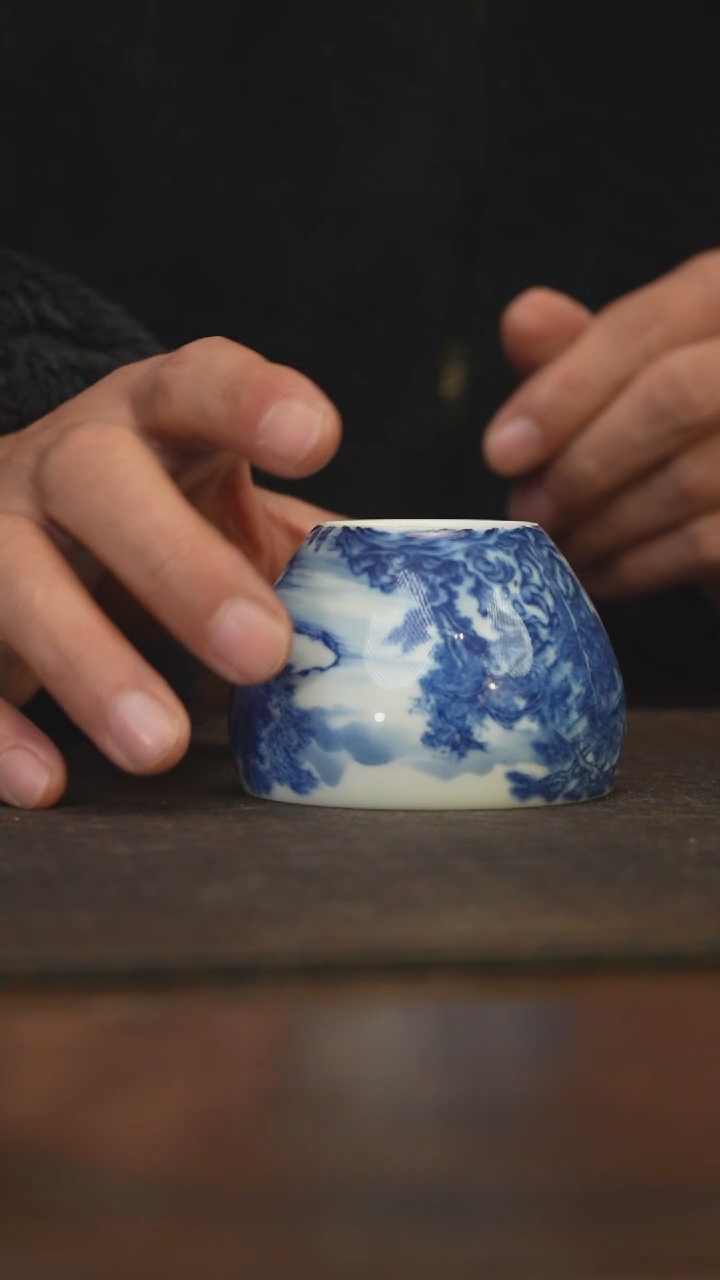 瓷片柴窑青花破价福利