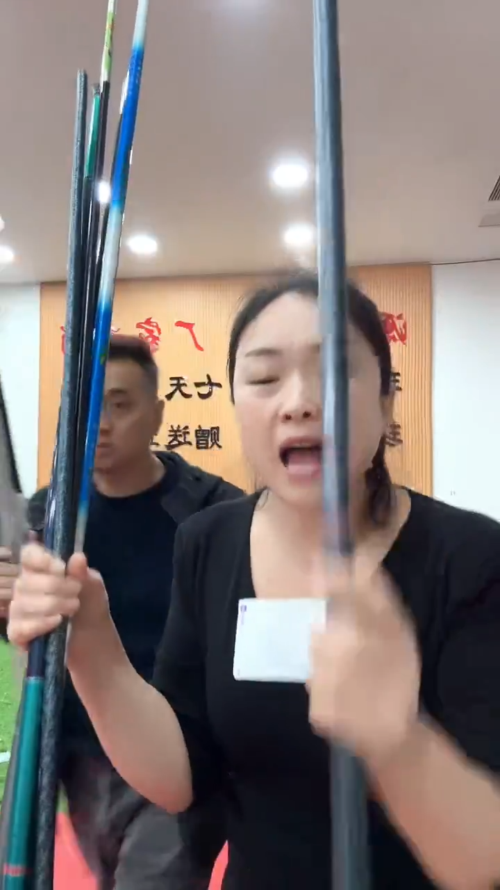 碳素4.5m样品竿随机发