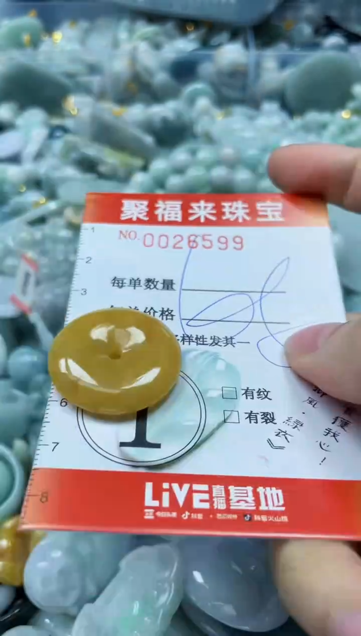 【闪购商品】翡翠颈饰未镶嵌闪购0026599