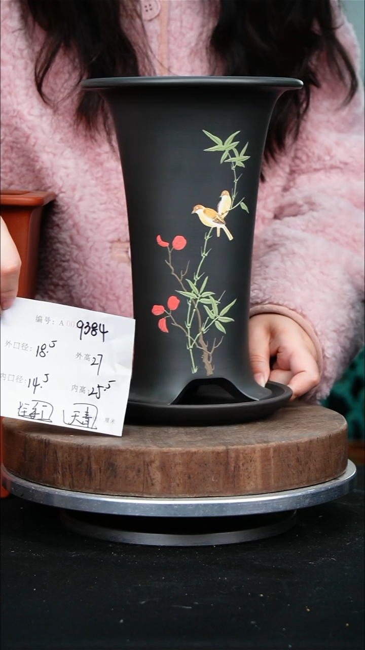 紫砂花盆9384+z紫砂花盆