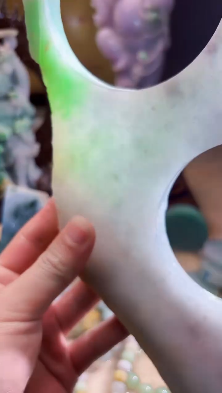 未镶嵌挂件翡翠A货张麦8445