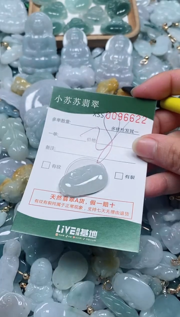 【闪购商品】翡翠颈饰未镶嵌闪购商品0096622