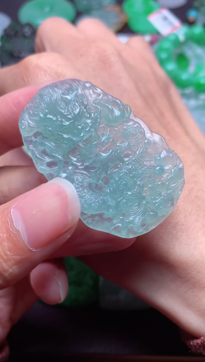 【闪购商品】翡翠颈饰未镶嵌天然翡翠