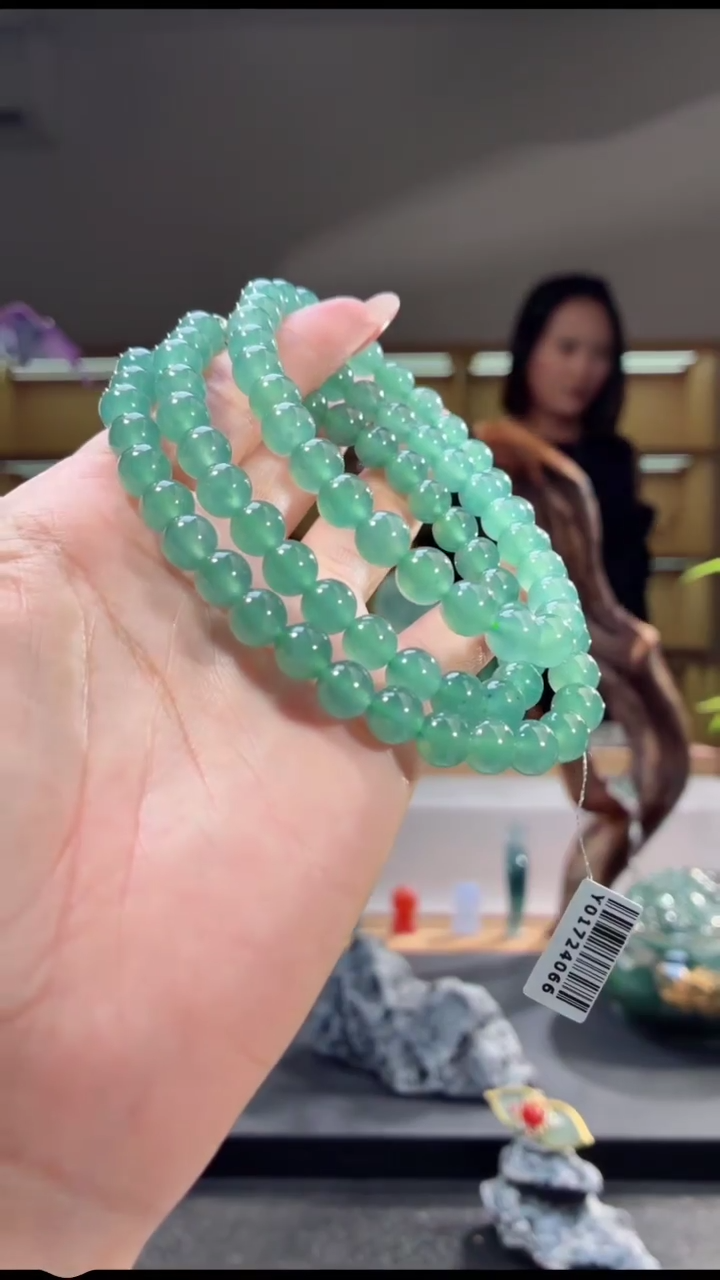 项链未镶嵌翡翠长串（多样性发其一）