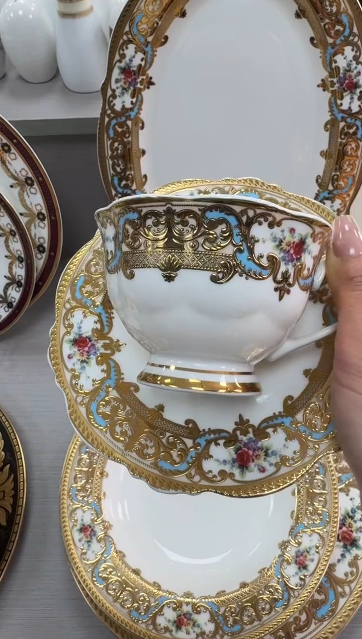 【闪购商品】瓷片两杯两碟福利款