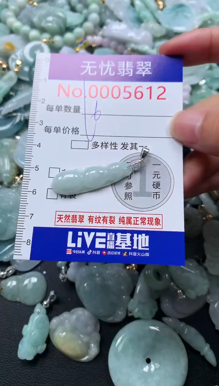 颈饰未镶嵌翡翠5612