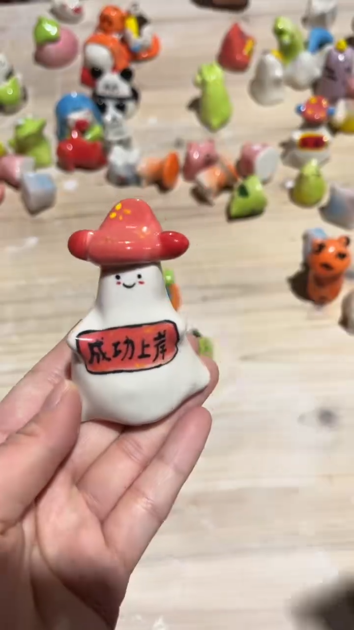 【闪购商品】摆件88纯手工微瑕陶瓷