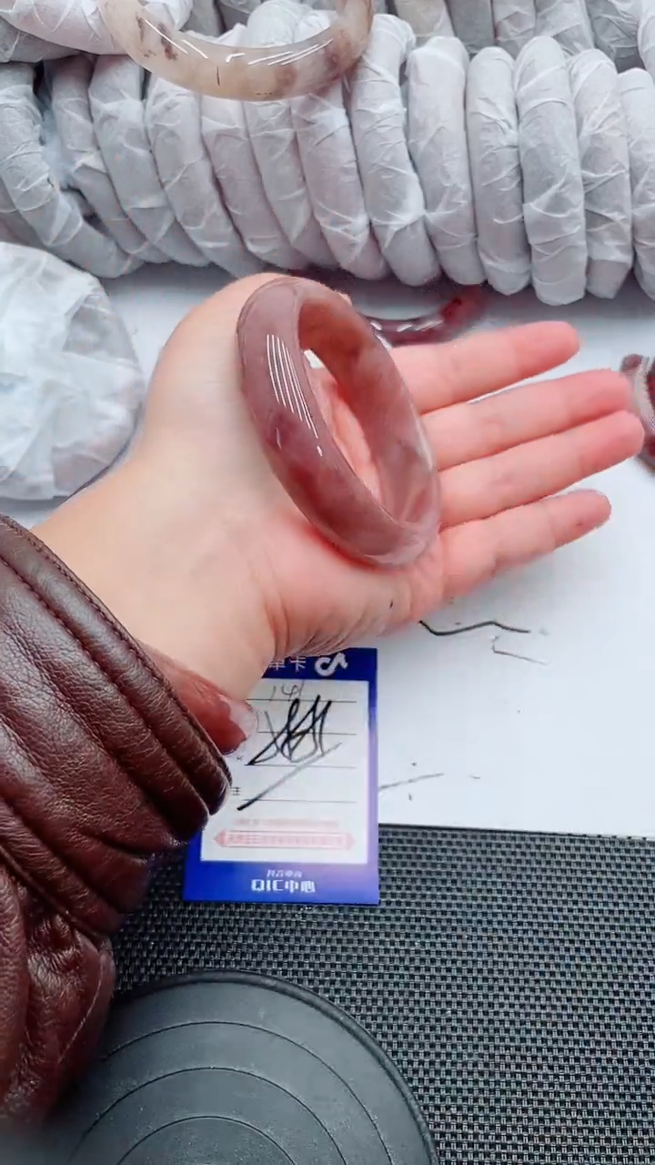 未镶嵌手镯石英质玉141-58-59