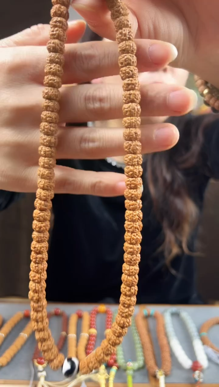 【闪购商品】金刚菩提吊坠精工盘龙纹双圈