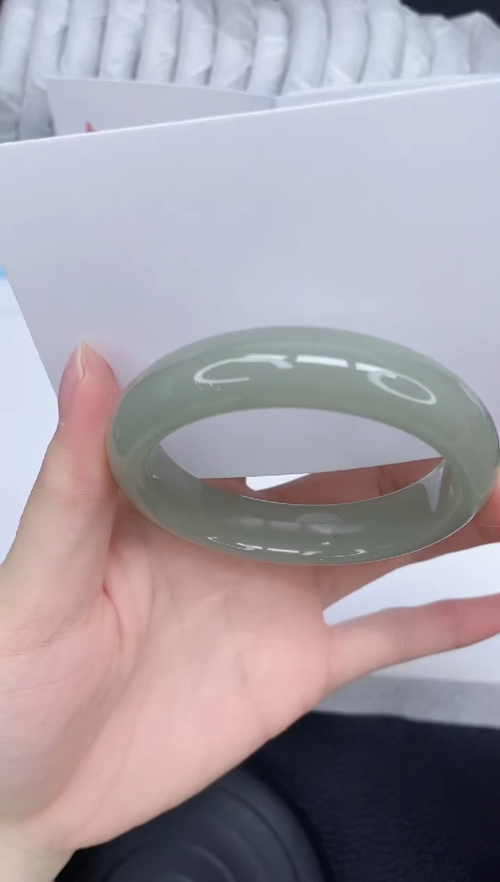 未镶嵌手镯石英质玉76-53.7