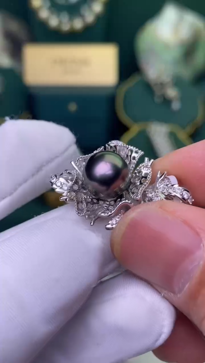 【闪购商品】海水珍珠颈饰银S925镶嵌1