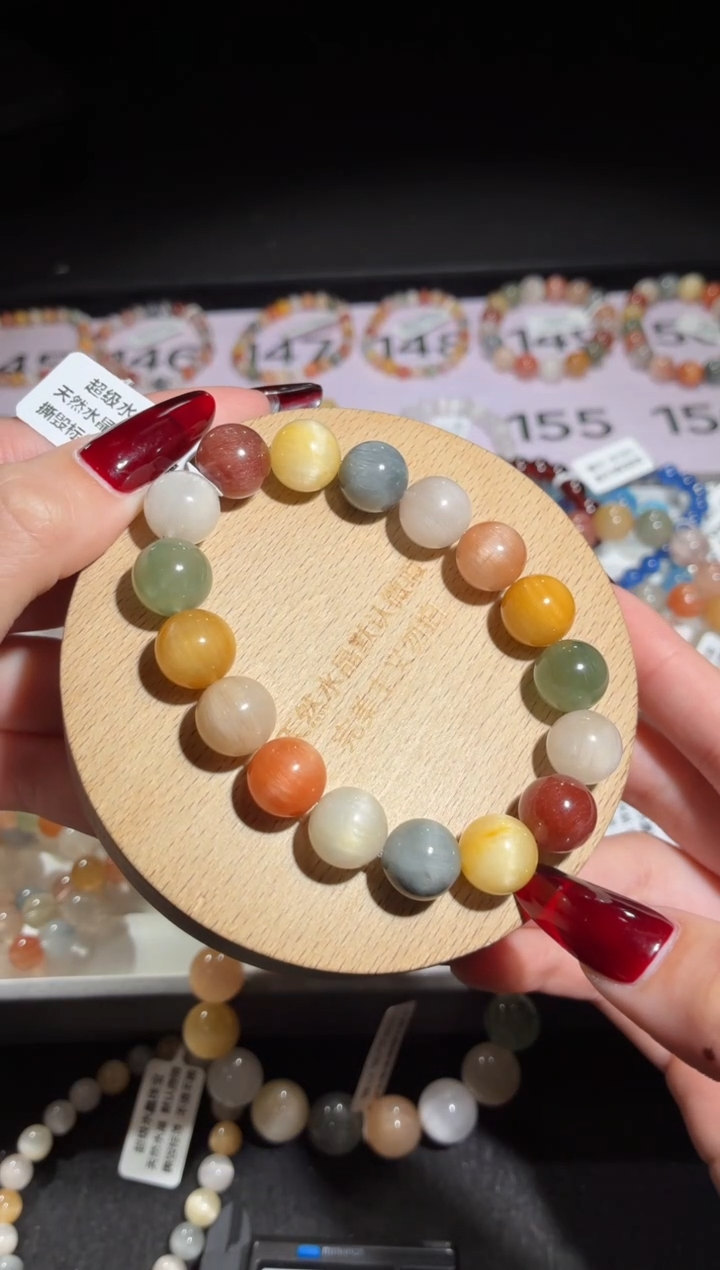 未镶嵌手链水晶155号多样性发一F 11+