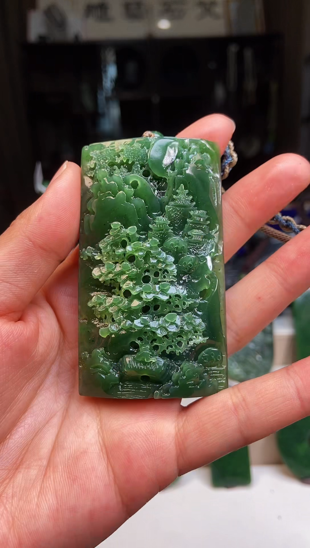 【闪购商品】和田玉挂件未镶嵌1