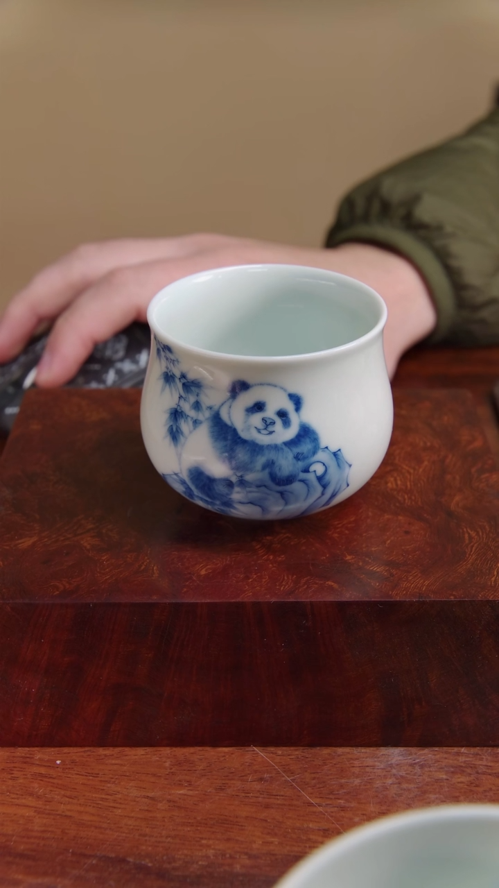 摆件瓷景德镇纯手工瓷器