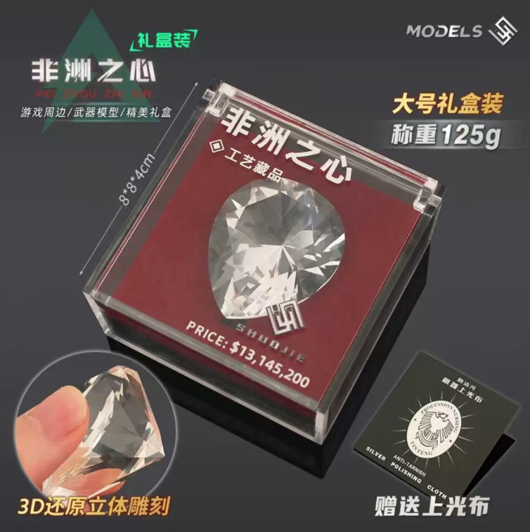 三角洲游戏周边游戏道具模型摆件房卡