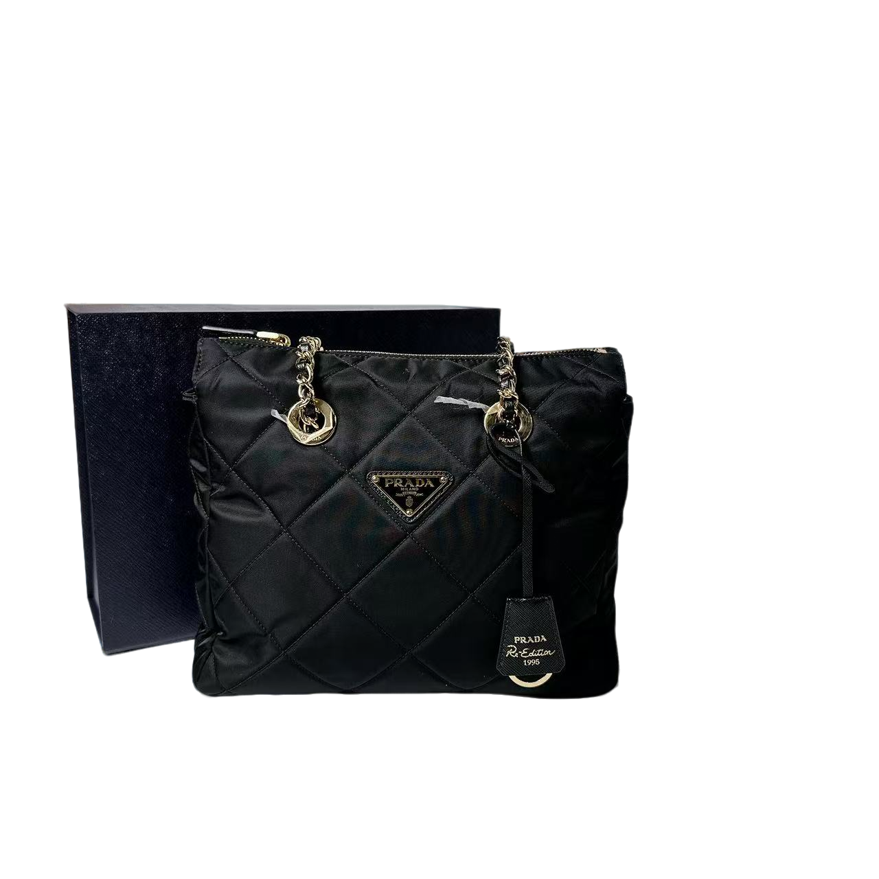 99新 Prada/普拉达 安洁利严选链条包/YH021398