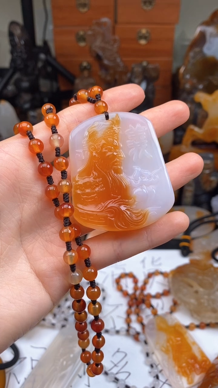 【闪购商品】玛瑙/玉髓颈饰未镶嵌AA