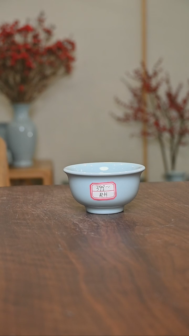 【闪购商品】其他18#微瑕天青釉朱晓辉款压手杯110毫升