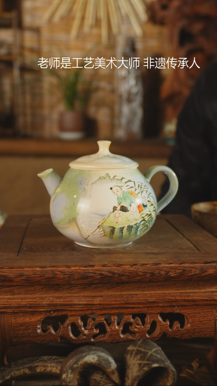 【闪购商品】老昌号手工手绘茶器