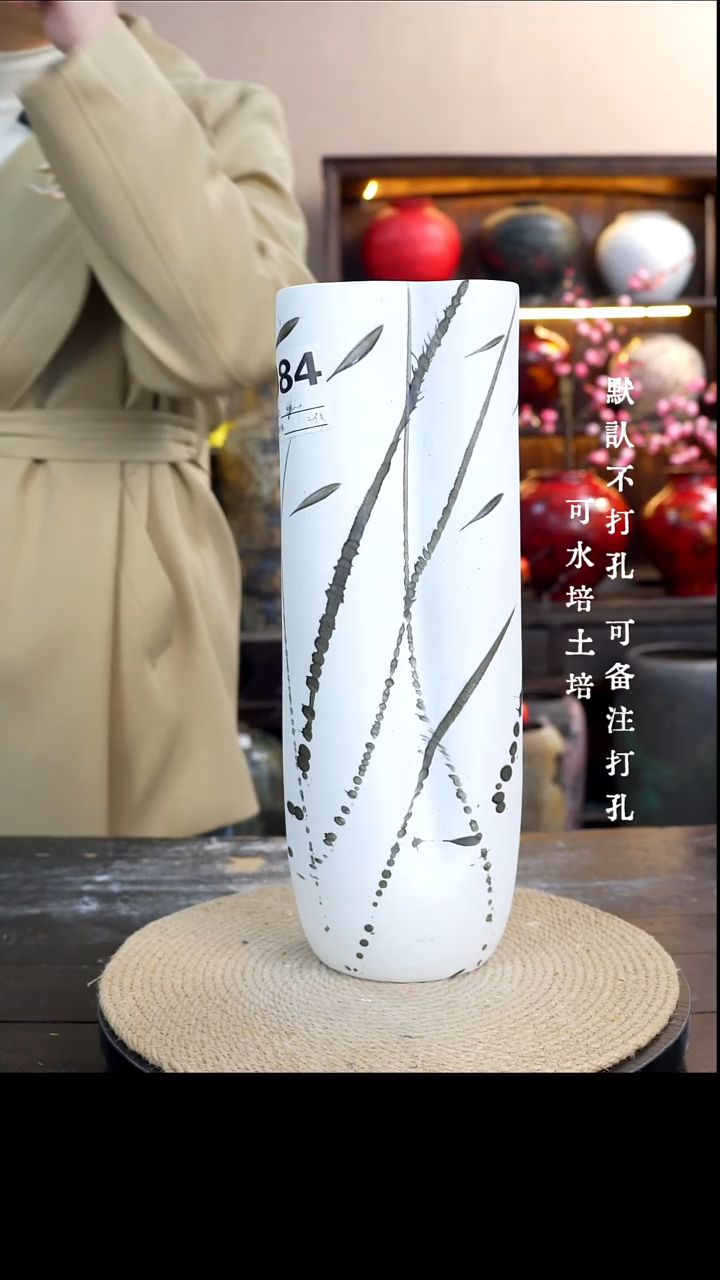 摆件陶瓷084景德镇高档陶瓷花瓶