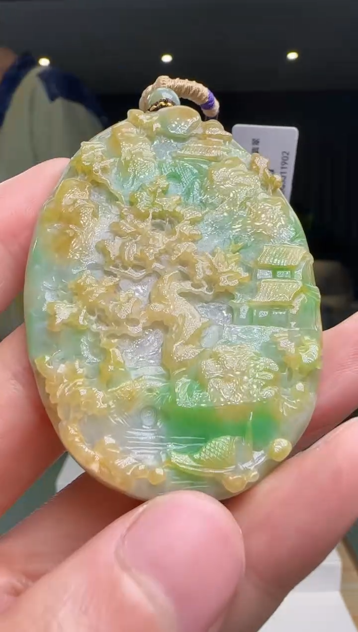 【闪购商品】翡翠颈饰未镶嵌DY@@960Q3J11902