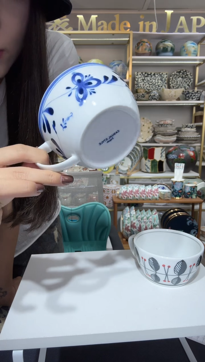 陶瓷早餐杯一只装