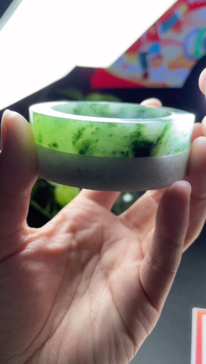 【闪购商品】定制翡翠手镯未镶嵌手镯AJC/DZS