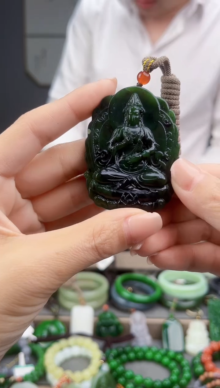 颈饰未镶嵌和田玉 多样性发货拍一发一