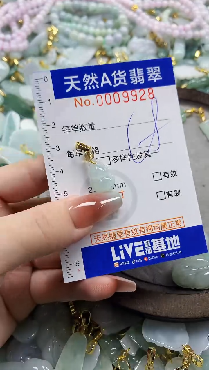 颈饰未镶嵌翡翠天然A货翡翠