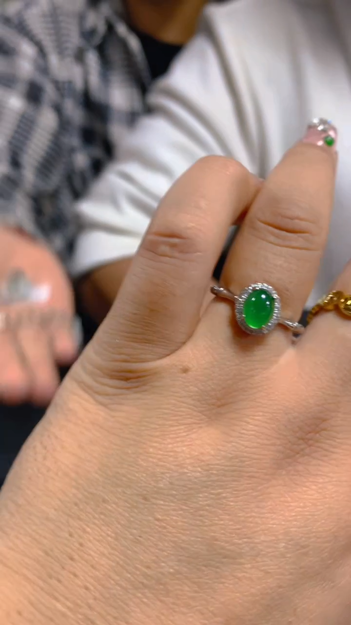 【闪购商品】翡翠戒指未镶嵌1034991833 多样性发其一