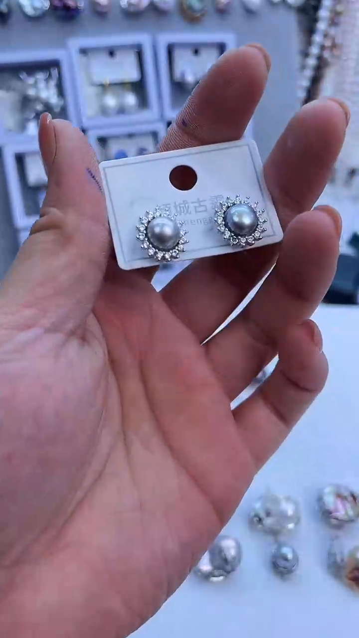 【闪购商品】淡水珍珠耳饰未镶嵌184