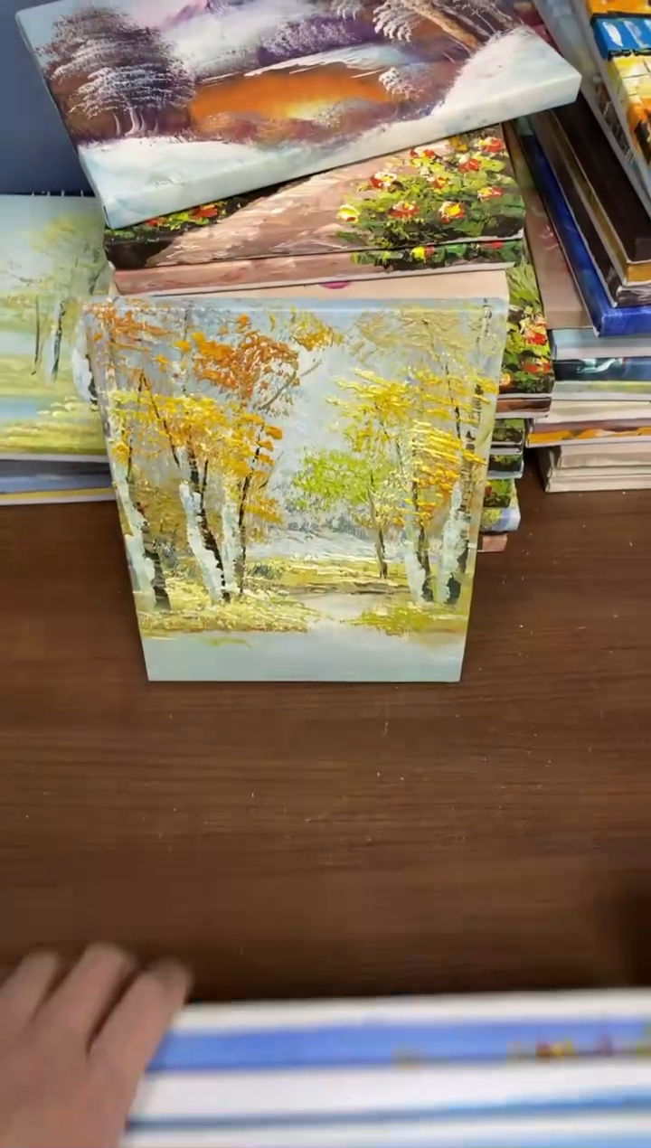 【闪购商品】高端手绘精品油画20+2竖