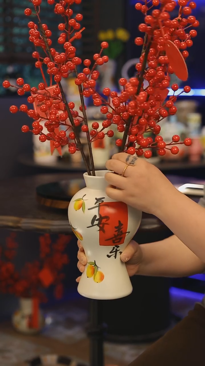 【闪购商品】摆件景德镇釉下彩绘设计师款式陶瓷