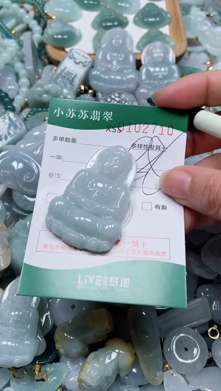 【闪购商品】翡翠颈饰未镶嵌闪购商品0102710