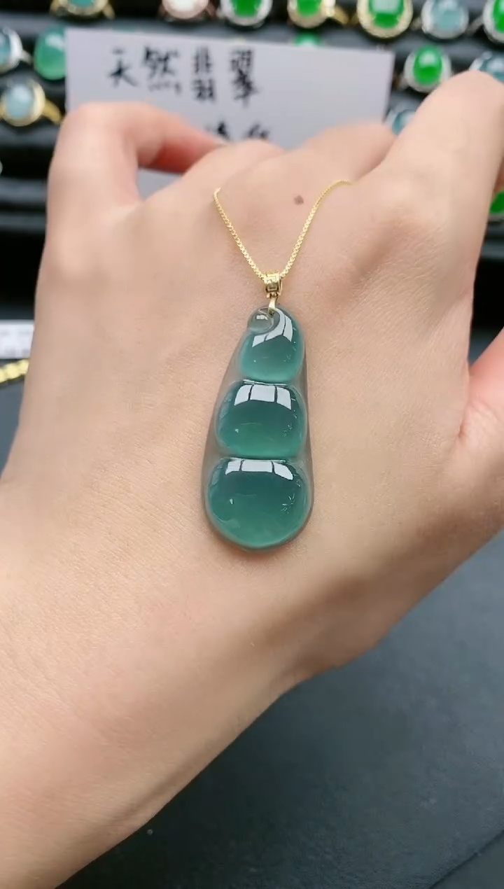 【闪购商品】翡翠戒指18K金镶嵌1111111