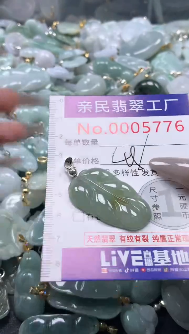 颈饰未镶嵌翡翠5776