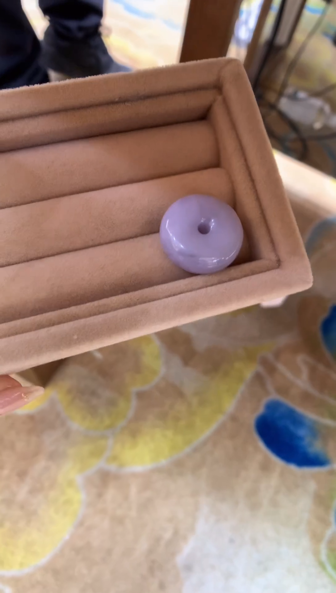 【闪购商品】翡翠颈饰未镶嵌平安扣