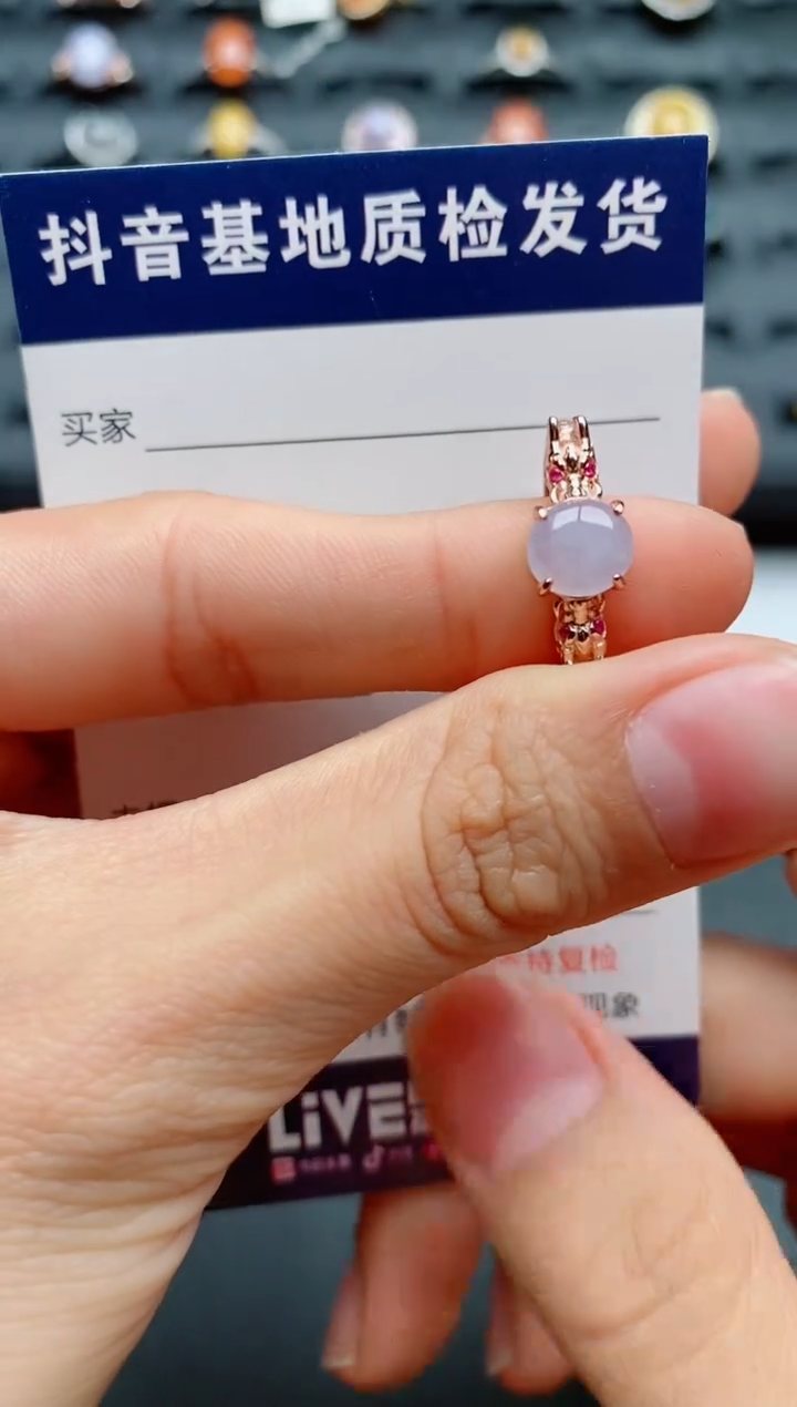 【闪购商品】翡翠戒指银S925镶嵌............